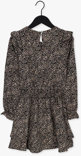 Zwarte RELLIX Mini jurk DRESS RUFFLE AOP - large