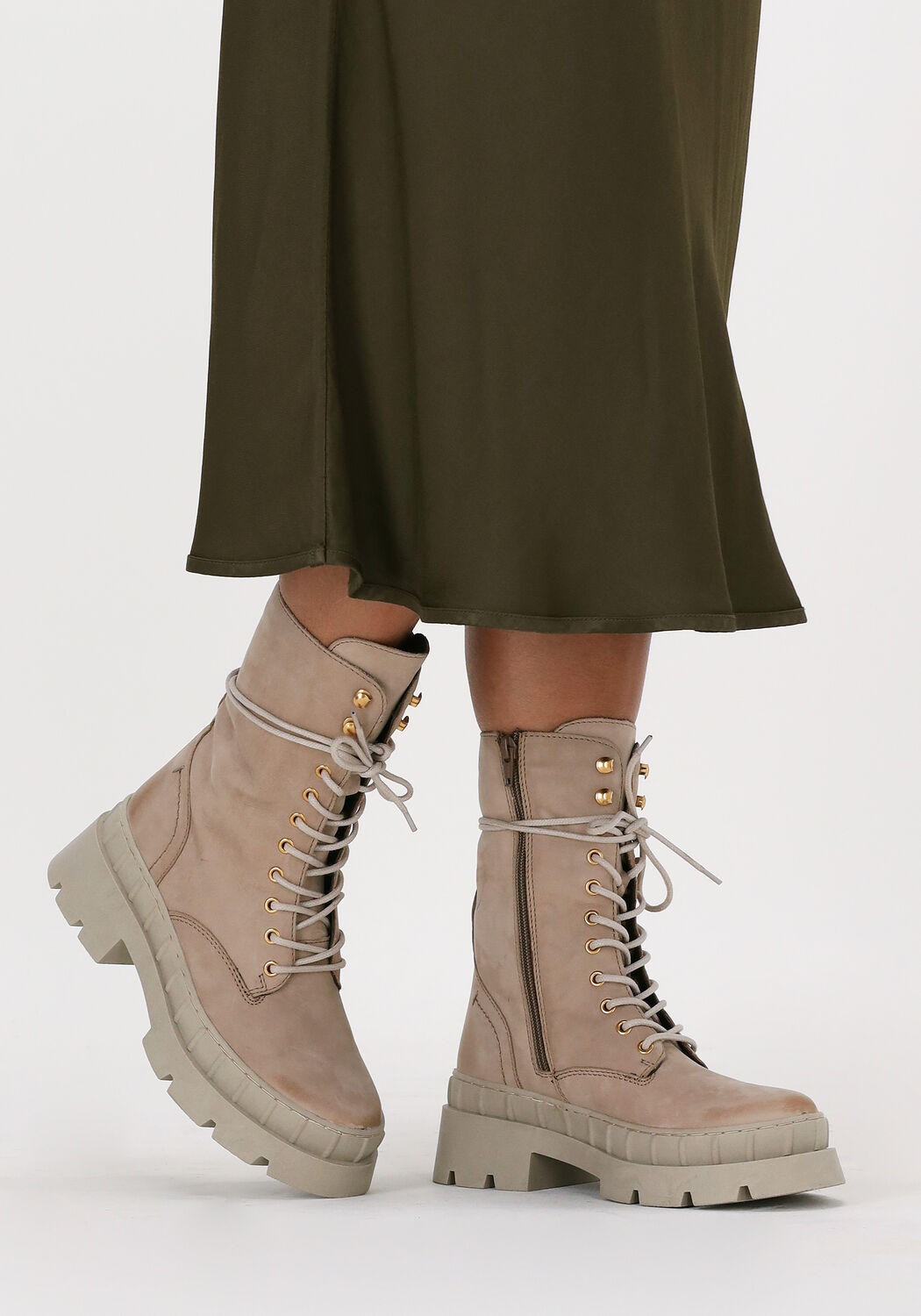 Taupe OMODA Veterboots LPNORA-03 - large