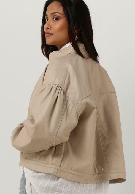 Beige IBANA Leren jas JAREL - large