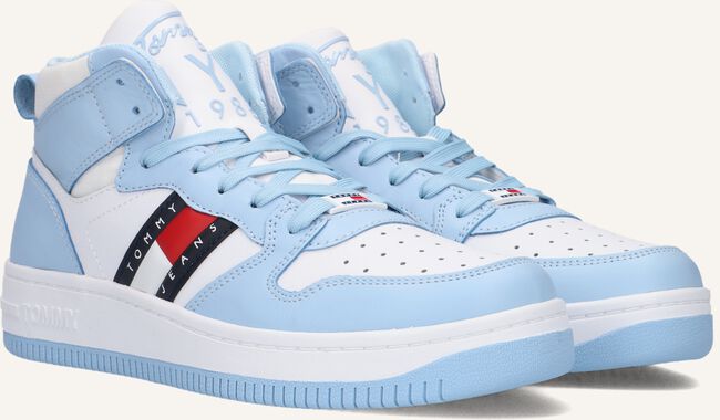 Blauwe TOMMY JEANS Hoge sneakers TOMMY JEANS MID POP BASKET WOMEN Blauwe TOMMY JEANS Hoge sneakers TOMMY JEANS MID POP BASKET WOMEN - large
