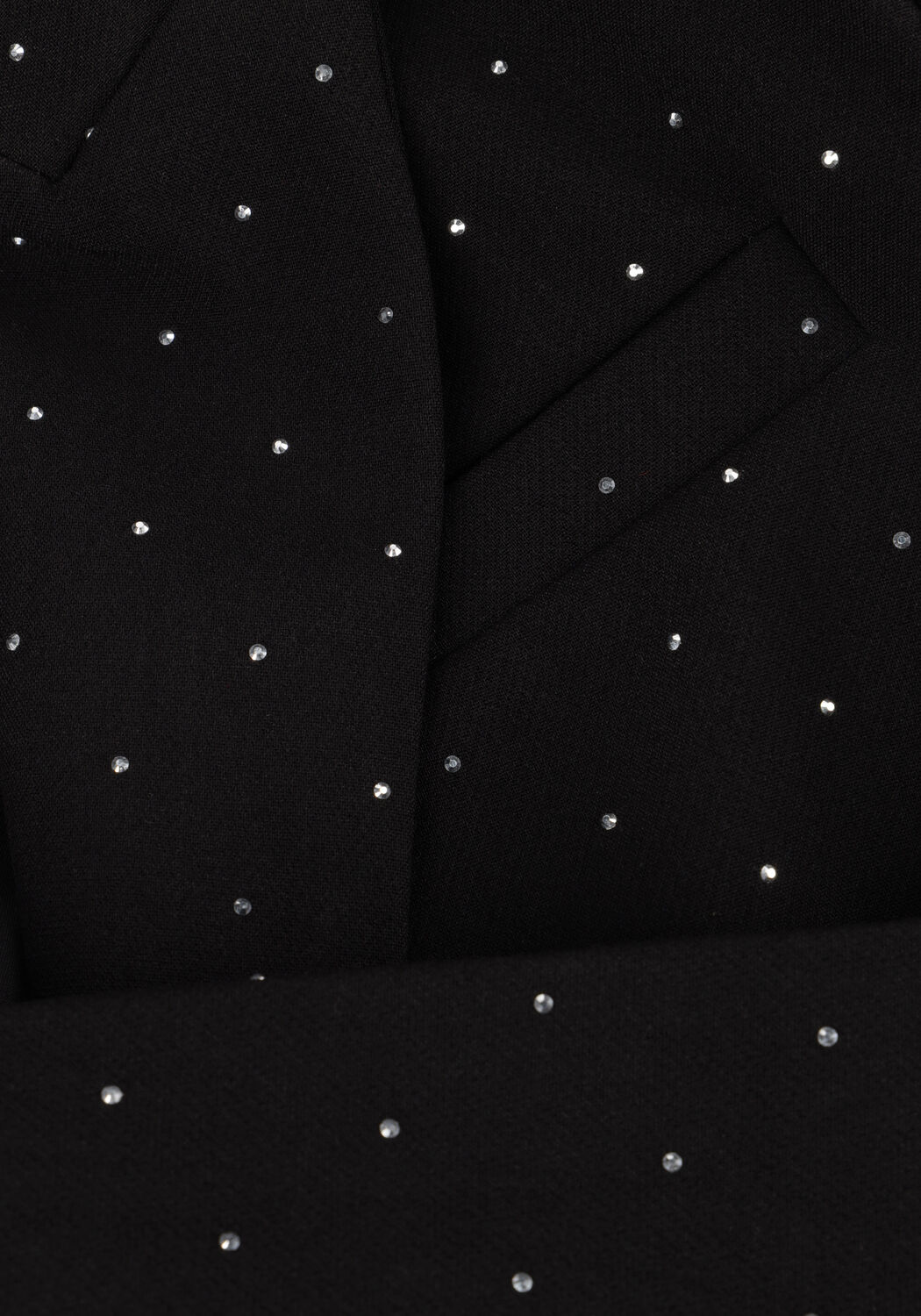 Zwarte AI&KO Blazer ARIEL STRASS VIS 345 G - large