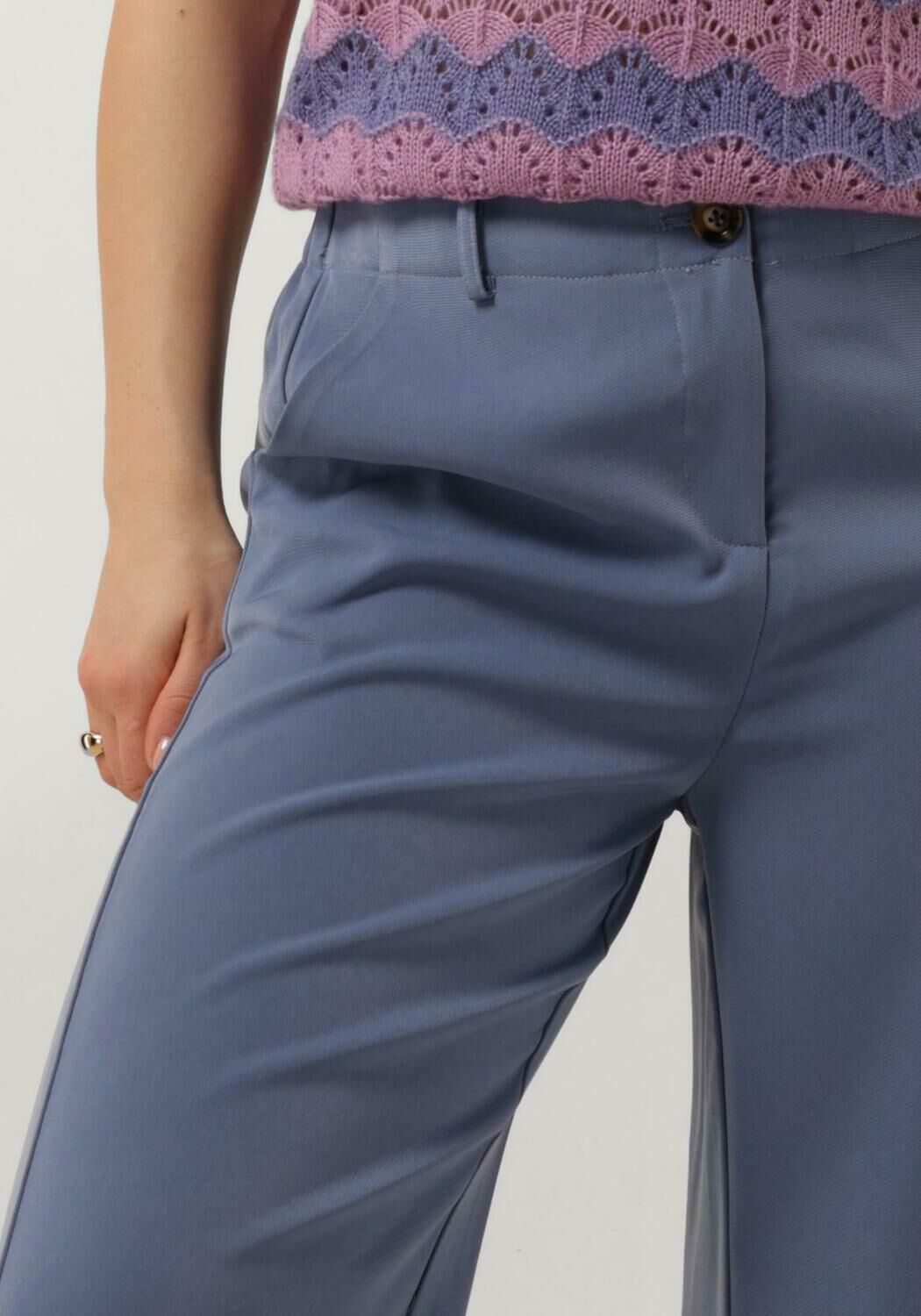 YDENCE Dames Broeken Pants Solage Blauw