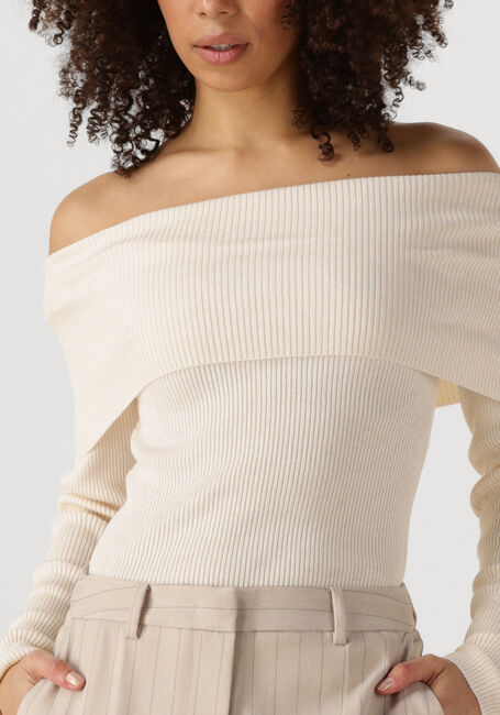 Ecru BRUUNS BAZAAR T-shirt TONNA KNIT - large