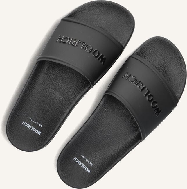 Zwarte WOOLRICH Badslippers SLIDE SANDAL Zwarte WOOLRICH Badslippers SLIDE SANDAL - large