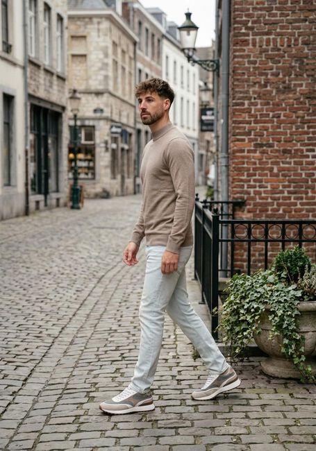 Taupe SAINT STEVE Trui BEN - large