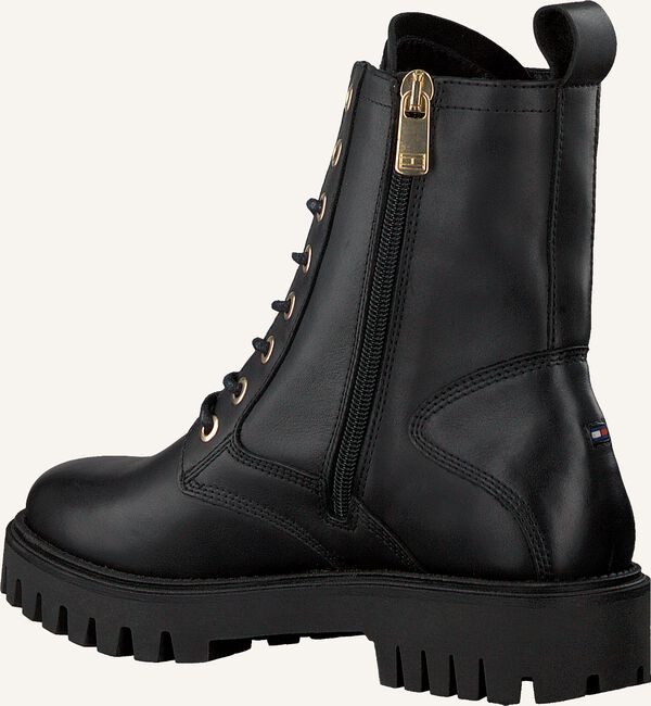 Zwarte TOMMY HILFIGER Veterboots SHADED TH BOOTIE Zwarte TOMMY HILFIGER Veterboots SHADED TH BOOTIE - large