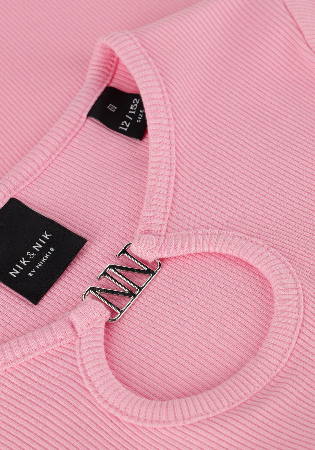 NIK & NIK Meisjes Tops & T-shirts Presley Ls Rib Top Roze