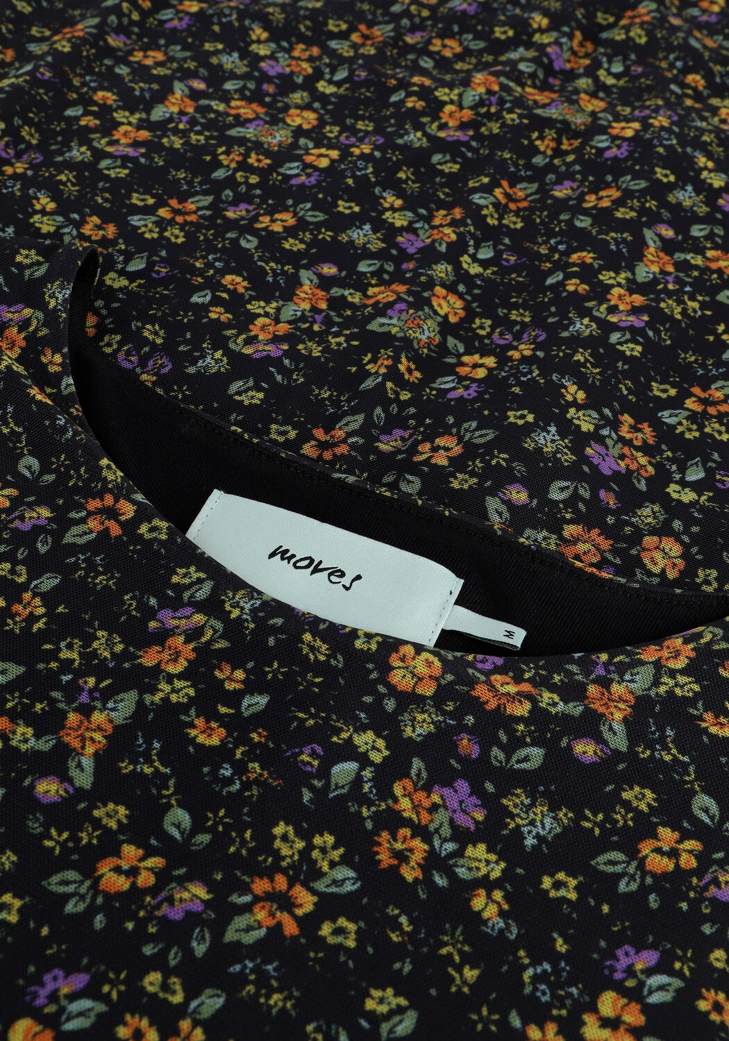 Zwarte MOVES Midi jurk FILONNA - large