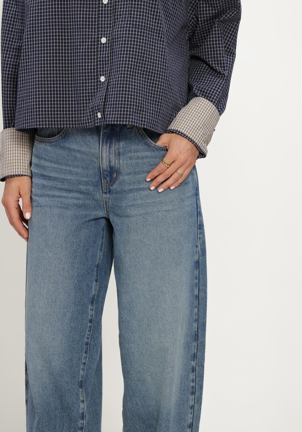 CIRCLE OF TRUST Dames Jeans Aria Dnm Lichtblauw