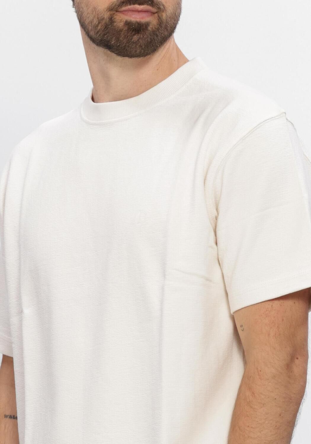 Gebroken wit DSTREZZED T-shirt LASSE TEE - large