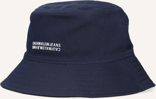 Blauwe CALVIN KLEIN Hoed COTTON REV BUCKET Blauwe CALVIN KLEIN Hoed COTTON REV BUCKET - large