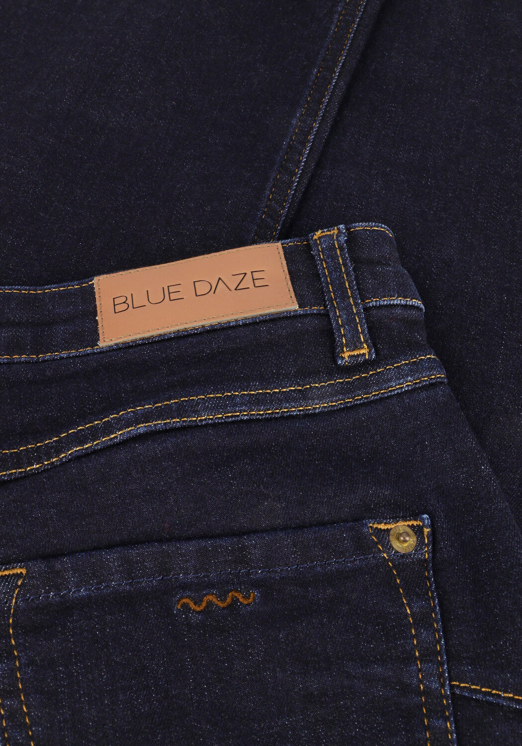 Blauwe SUMMUM Flared broek FLARED JEANS COMFORT - large