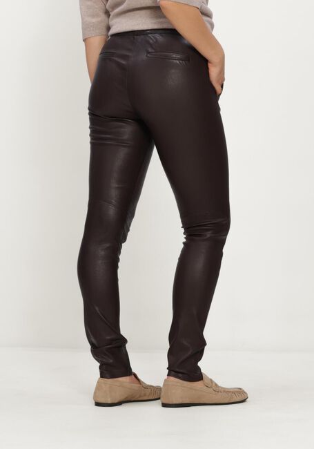 Bruine STUDIO AR Broeken SORAYA STRETCH PLONGE - large