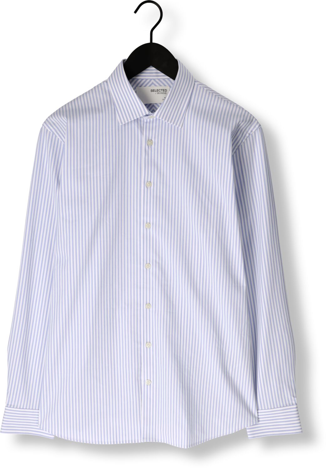SELECTED HOMME Heren Overhemden Slhslim-performance Shirt Ls Noos Wit