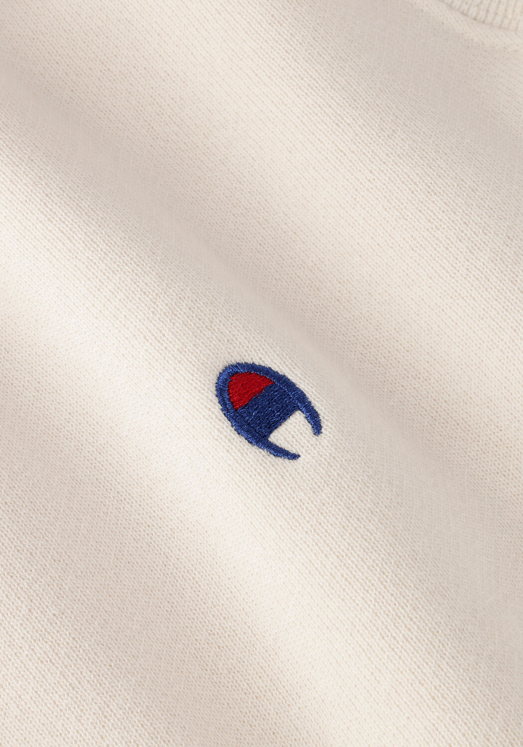 Beige CHAMPION Sweater CREWNECK SWEATSHIRT - large