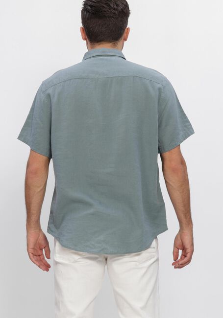 Groene CALVIN KLEIN Casual overhemd SS SOLID CASUAL LINEN CLASSIC SH - large