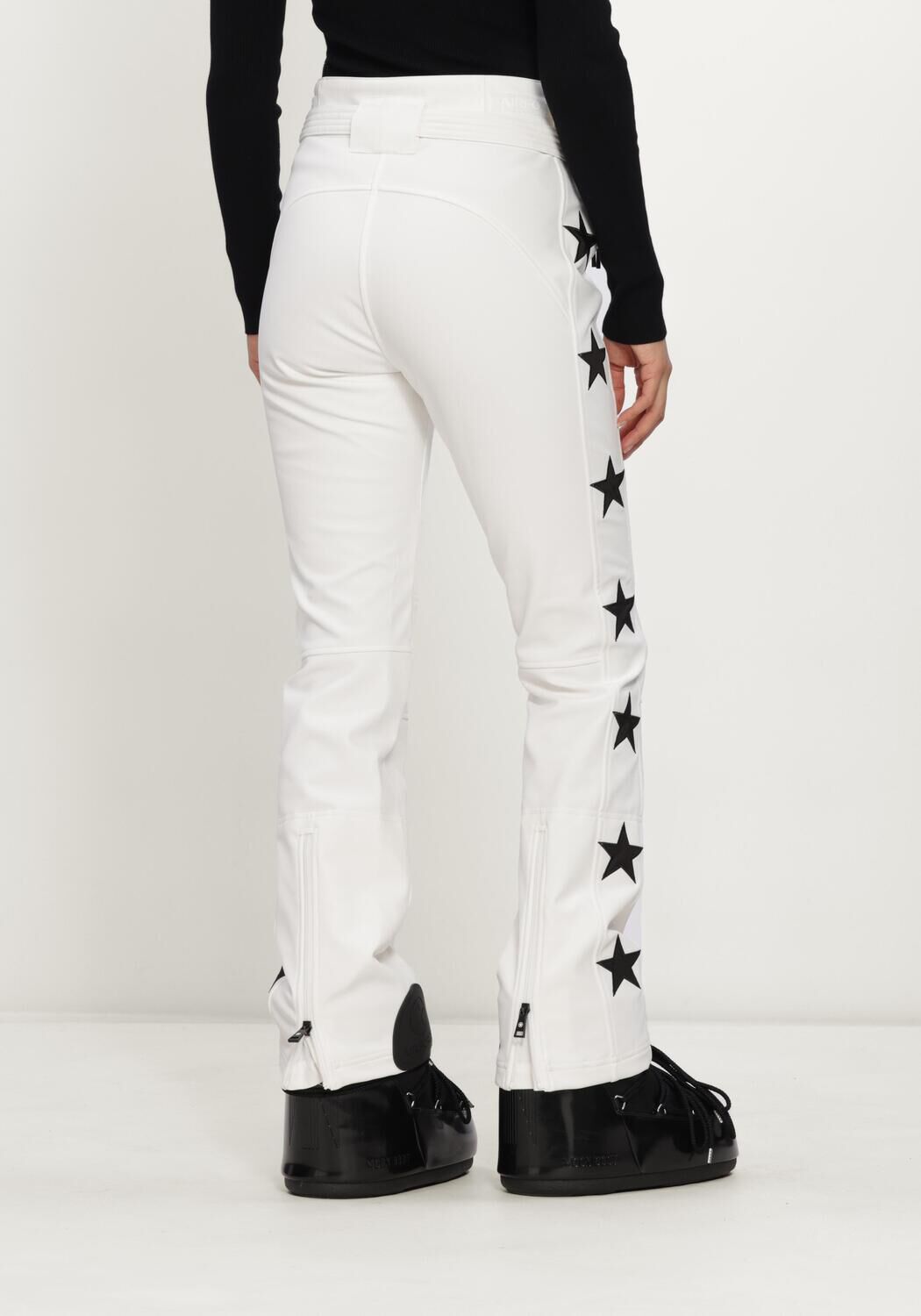 Witte AIRFORCE Skibroeken ASPEN SKI PANTS STAR - large