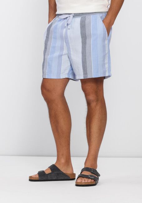 Blauwe TOMMY JEANS Korte broek TJM TEXTURED STRIPE SHORT EXT - large