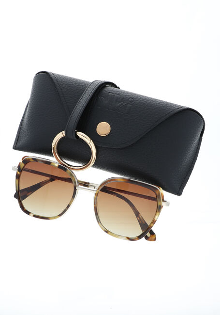 Bruine IKKI Zonnebril DONNA - large