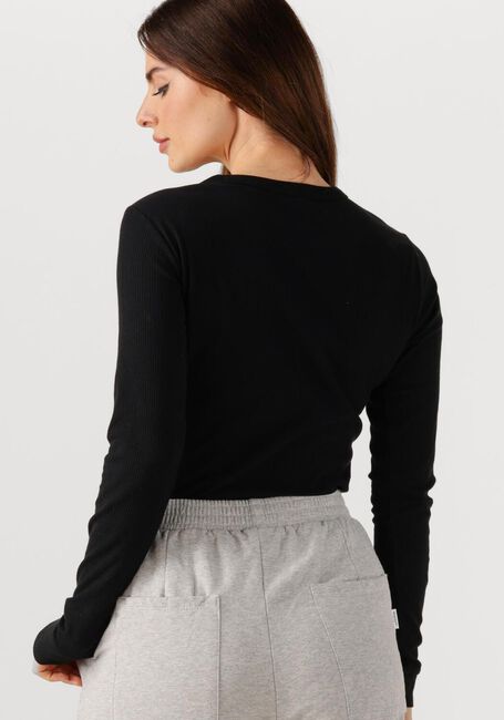 Zwarte PENN & INK Tops & T-shirts LONGSLEEVE W25F1745 - large