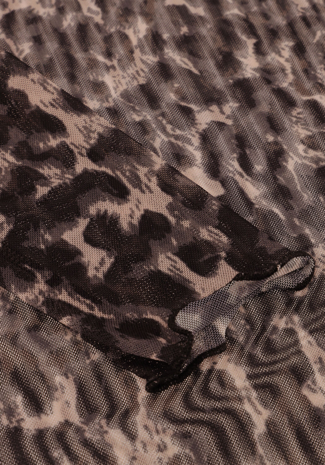 Multi OBJECT Top OBJNELA LS O-NECK MESH TOP REP - large