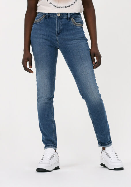 Blauwe MOS MOSH Slim fit jeans BRADFORT DUST JEANS - large