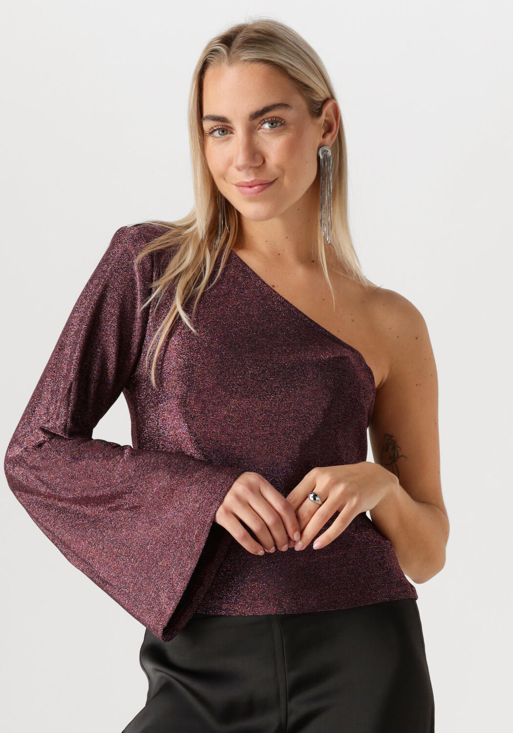 STUDIO AMAYA Dames Tops & T-shirts Benthe Paars
