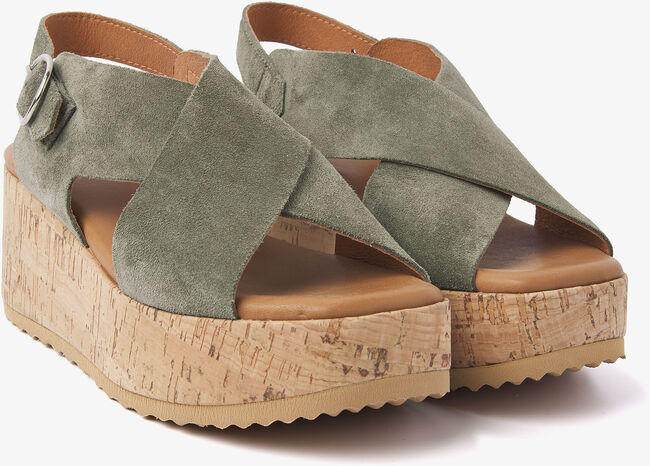 Groene VIA VAI Sandalen met hak SISSEL RAISE - large