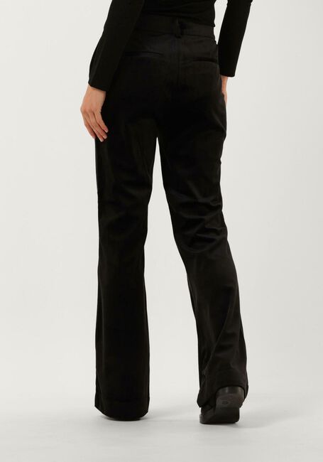 Zwarte SCOTCH & SODA Flared jeans VELVET HIGH-RISE FLARED TROUSERS - large