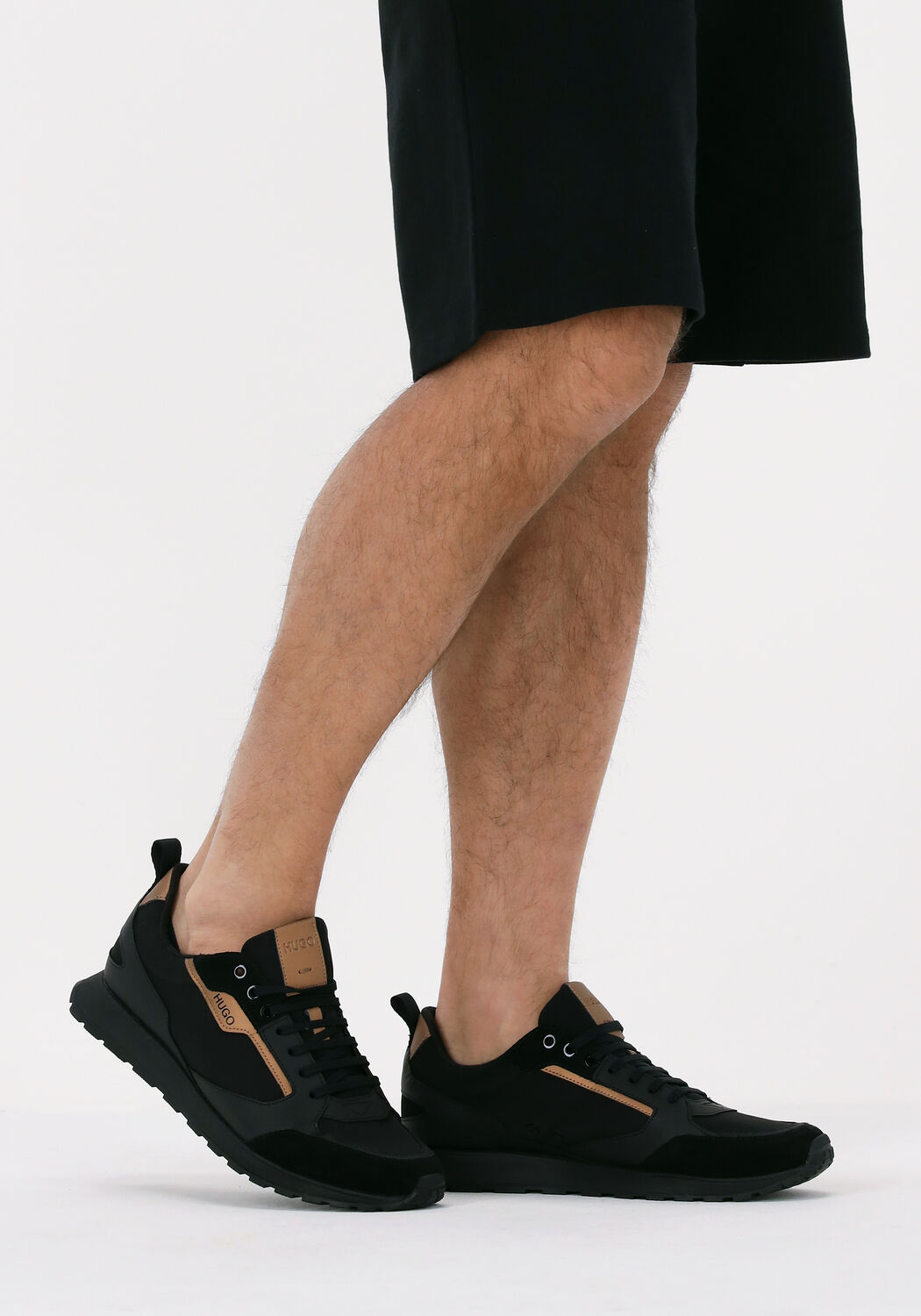 Zwarte HUGO Lage sneakers ICELIN RUNN - large