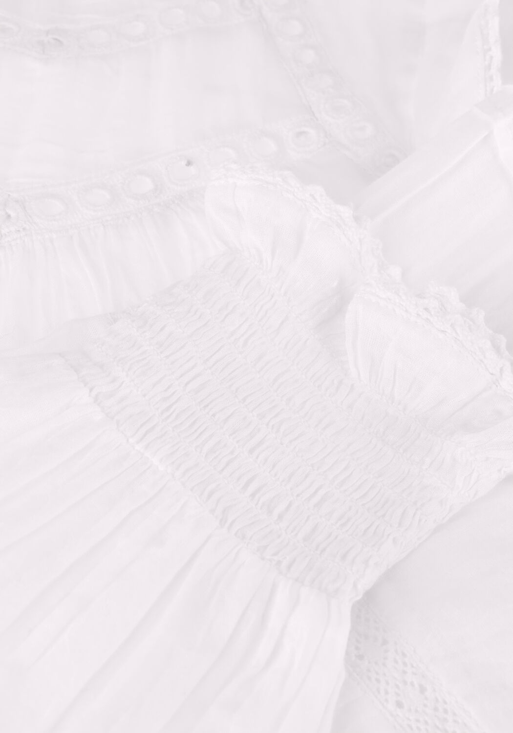 Witte NEO NOIR Blouses SIMKIE S VOILE BLOUSE - large