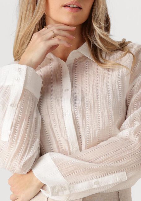 Witte MSCH COPENHAGEN Blouses MSCHIDRIS SHIRT - large