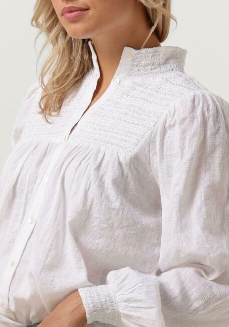 Witte RUBY TUESDAY Blouses KAYA COLL SMOCK AND PINTUCK BLOUSE - large