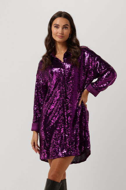 Paarse HARPER & YVE Mini jurk POLLY-DR - large