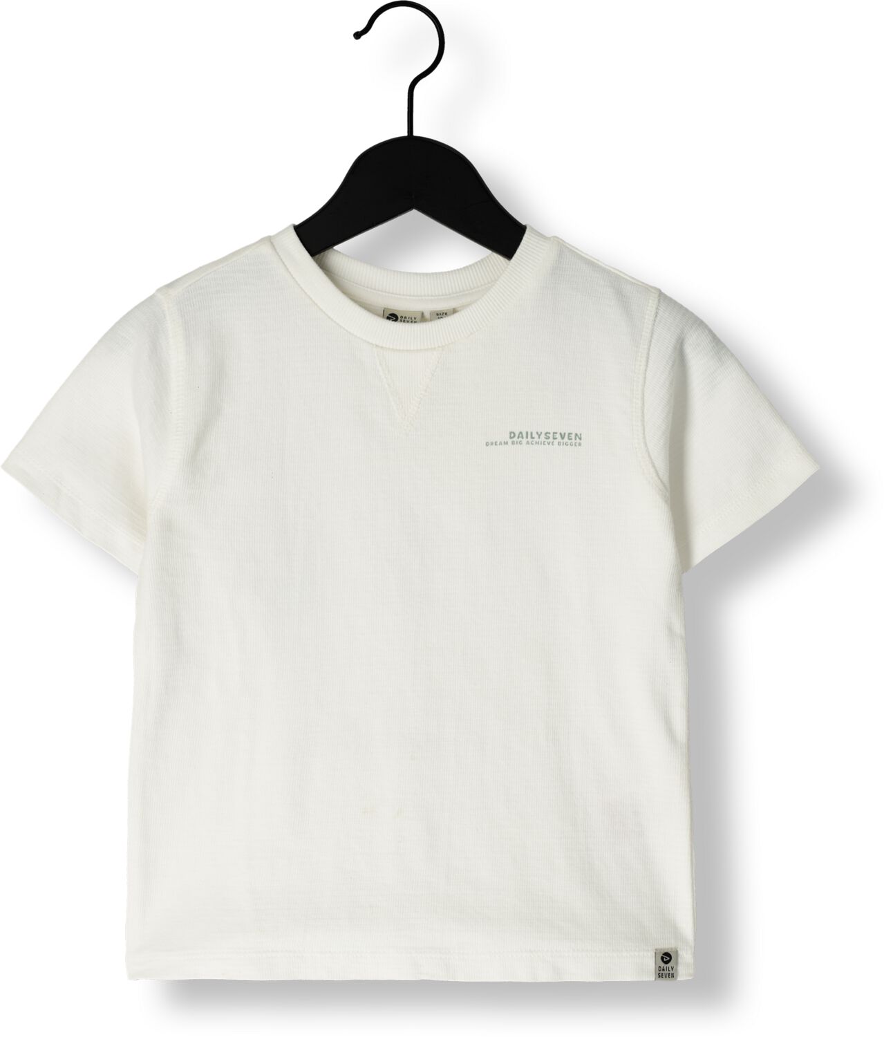 DAILY7 Jongens Polo's & T-shirts T-shirt Backprint Wit