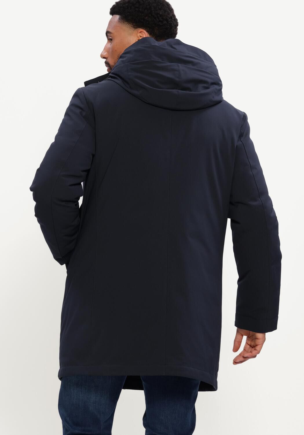 Donkerblauwe PEUTEREY Parka's KRUGER TJ GRS 02 - large