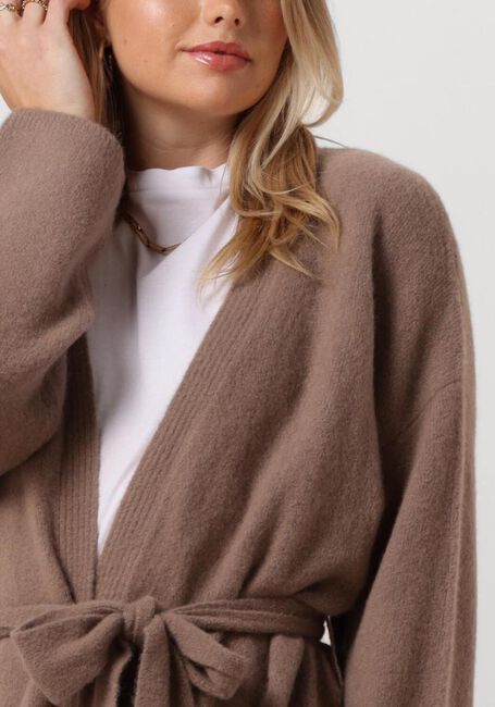 Taupe KNIT-TED Vest SILVIE - large
