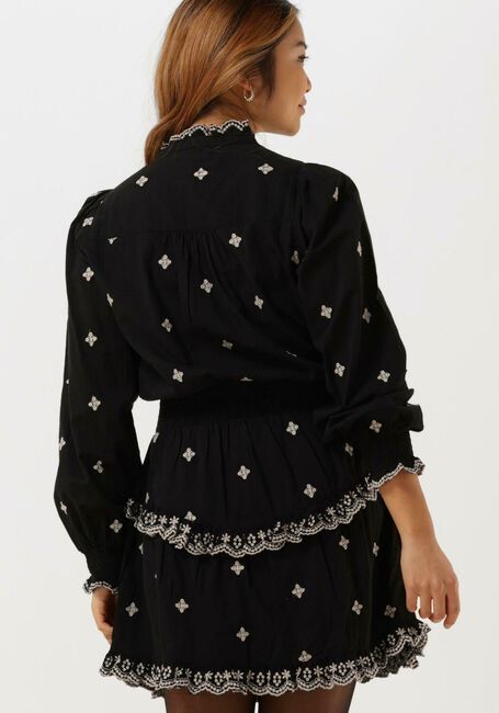 Zwarte NEO NOIR Mini jurk PORTO DRESS - large