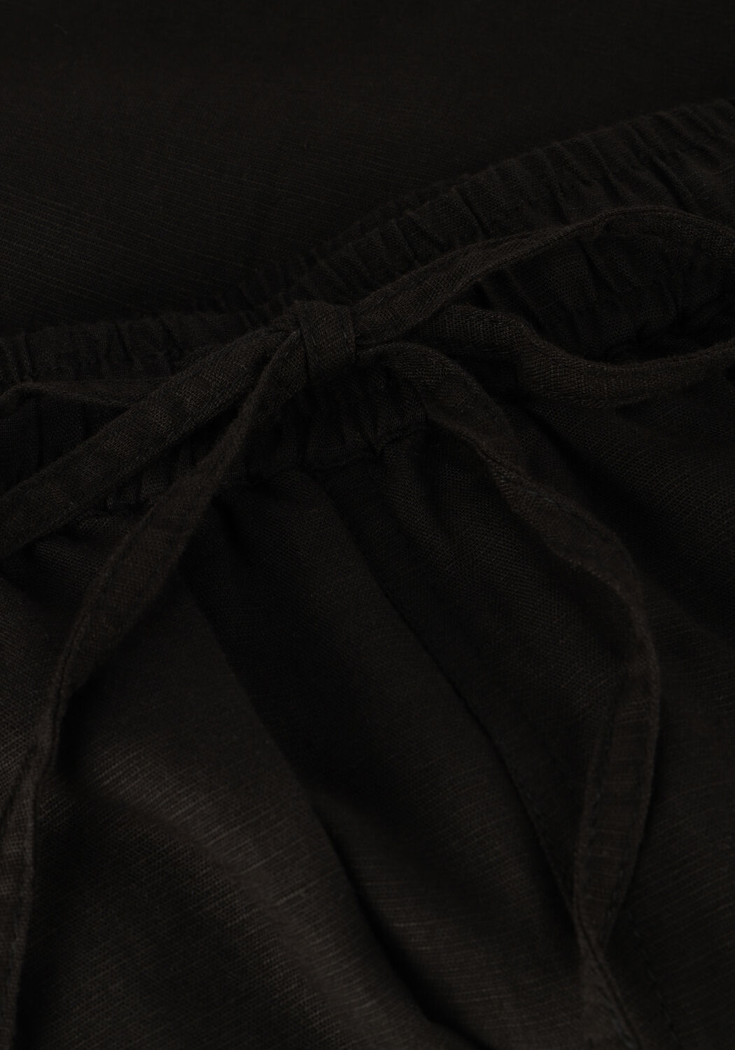 Zwarte NEO NOIR Broeken SHEA LINEN SHORTS - large