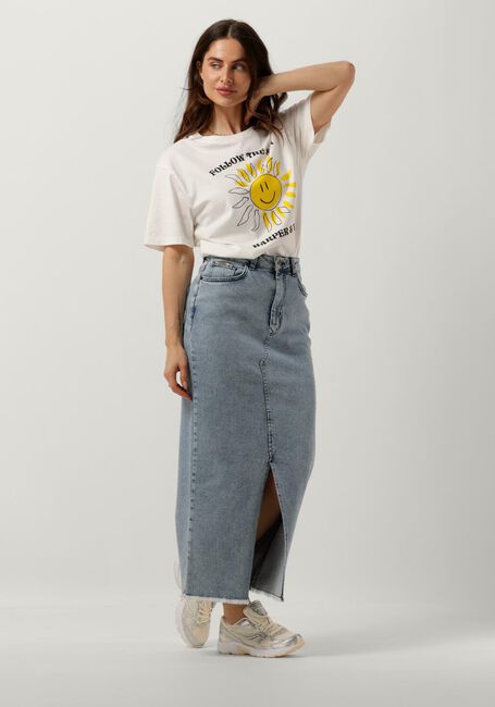 Witte HARPER & YVE T-shirt SMILEY-SS - large