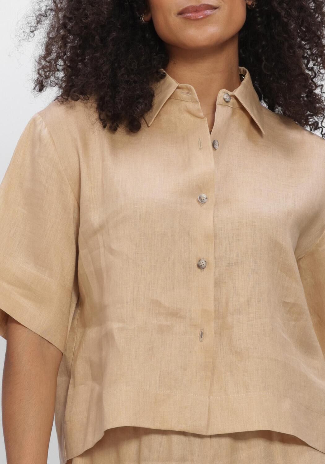 Beige GREEK ARCHAIC KORI Blouses S26K-1005032 - large