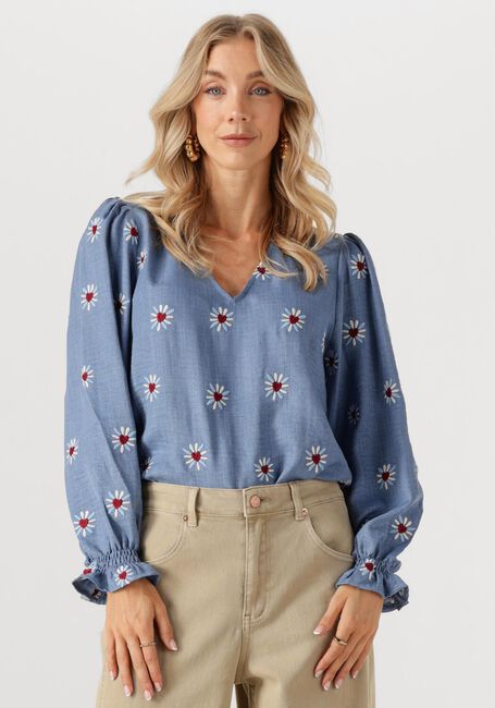 Blauwe YDENCE Blouses TOP PHILOU - large
