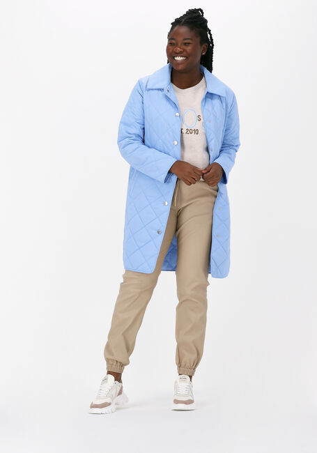 Lichtblauwe BEAUMONT Gewatteerde jas SPRING COAT LIGHT PADDED - large