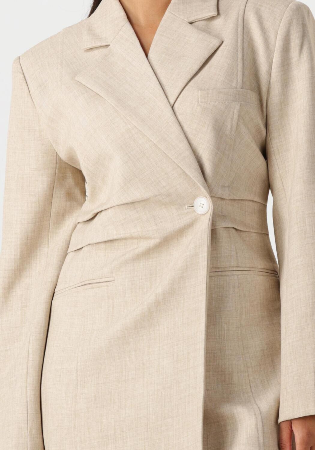 GESTUZ Dames Jurken Gzdecy Blazer Dress Beige