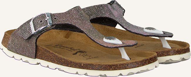 Zilveren WARMBAT Teenslippers SCHLOBBERG JUANPOVEDA Zilveren WARMBAT Teenslippers SCHLOBBERG JUANPOVEDA - large