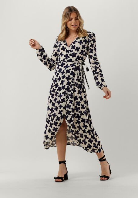 Donkerblauwe FABIENNE CHAPOT Midi jurk NATASJA DRESS 124 - large
