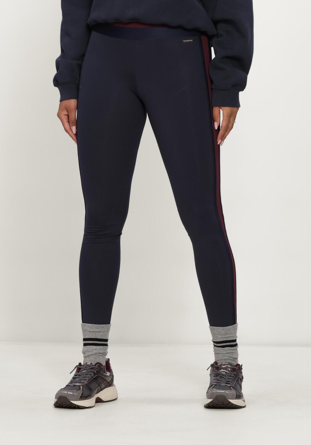 Donkerblauwe DEBLON SPORTS Sportleggings LIV LEGGINGS - large