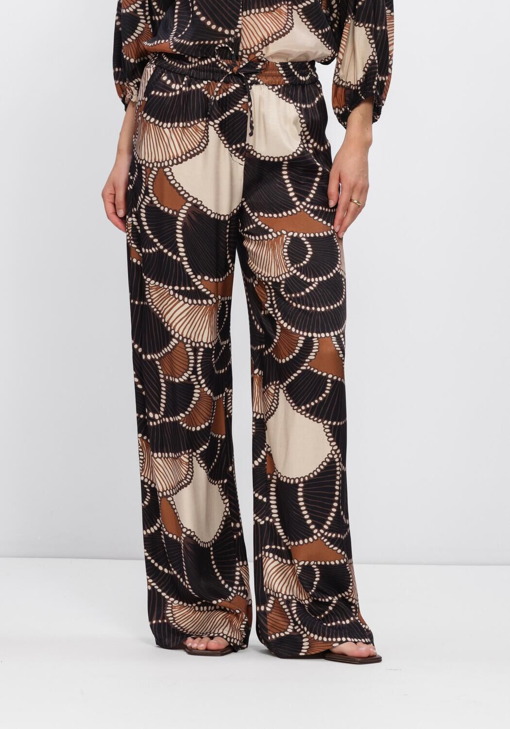 Multi SUMMUM Broeken TROUSERS ALL OVER TWILL - large