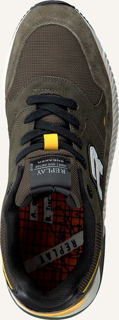 Groene REPLAY Lage sneakers HAWTHORNE Groene REPLAY Lage sneakers HAWTHORNE - large