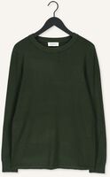 Donkergroene PUREWHITE Trui ESSENTIAL KNIT CREWNECK Donkergroene PUREWHITE Trui ESSENTIAL KNIT CREWNECK - medium